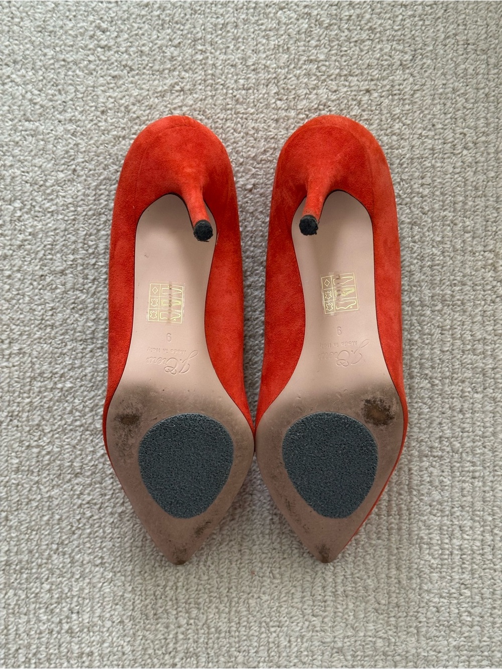 J.Crew Elsie Suede Pumps in Bright Cerise - EUC - Picture 6 of 7